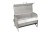 foyer inox 16ga lsbilodeau bbq Bulldog foyer BBQ inoxydable LS Bilodeau Bulldog fond blanc, camping bbq foyer, foyer inoxydable Bulldog ls bilodeau, feu de camp inox