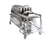 filter plate press maple syrup production, 11x10 plate filter pneumatic, filtering maple syrup ls bilodeau big filter press, 10x11 plate filter pneumatic pump maple sap