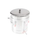 Vacuum filter press lid, stainless steel cover for 18in vacuum filter press, stainless 18 in cover