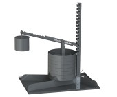 Stainless steel press, dutch stainless cheese press, stainless cheese equipment, ls bilodeau cheese equipment,