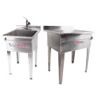 Stainless steel tubs sinks LS bilodeau
