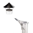 various chimney caps evaporator parts, boiler chimney cover, stems pipes covers for chimney boiler ls bilodeau