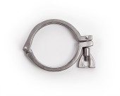 6 pouce ferule inox, 6 attache tuyaux stainless, 6po collier tuyau inox, attache ferrule, attache virole