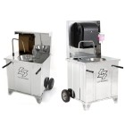 Station de lavage des mains, station desinfection, station lavage, evier ambulant, lavabo portable, evier portatif ls bilodeau