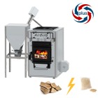 fournaise bois granules multifuel, fournaise trienergie, fournaise tribride, fournaise plus au bois granule electricite interieur, fournaise au bois pellet electricite eau chaude a vendre, ls bilodeau fournaise au bois