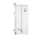 tabletop bain-marie, stainless steel bain-marie, electric bain-marie, heated syrup tank, tabletop maple equipment, small professional bain-marie, bain-marie 20 gal for sugarhouse, stainless steel tank with lid, compact bain-marie 20 gal, stainless steel heated reservoir ls bilodeau