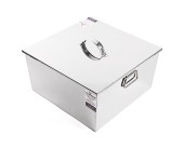 Stainless lid maple taffy pan, maple taffy pan lid, rectangular pan lid, taffy pan cover,