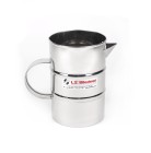 pichet bec bas inoxydable, cruche bec verseur en inox, tasse bec acier inoxydable, jarre acier inoxydable, pichet stainless inox LS Bilodeau, pitchet inox