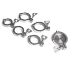 ferule inox, attache tuyaux stainless, collier tuyau inox, attache ferrule, attache virole