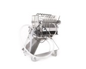 DPresse plaques sirop d'érable plaque stainless 10po electrique, presse plaque 10po electrique base inox, filtration plaque sirop d'érable, filtration érablière par LS Bilodeau