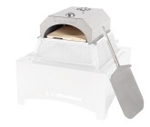 LS Bilodeau's camping Baron BBQ outdoor fireplace in stainless steel pizza oven, Baron fire place, stainless fire pit, ls bilodeau fire pit