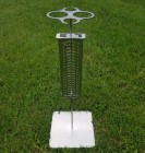 support breuvage inoxydable compteur de points LS Bilodeau, compteur de points, support biere compteur de points jardin, support canettes inox, support biere ls bilodeau