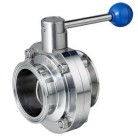 valve papillon en inox bilodeau, valve inoxydable papillon