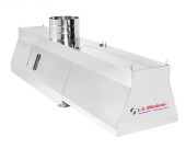 dome assis évaporateur équipement acéricole transformation sirop stainless miroir, dome assis fond blanc 