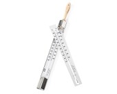 Thermometre a bonbon manche bois recharge