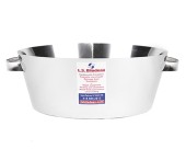 plat a sucre stainless inox large