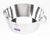 plat a sucre stainless inox coter haut